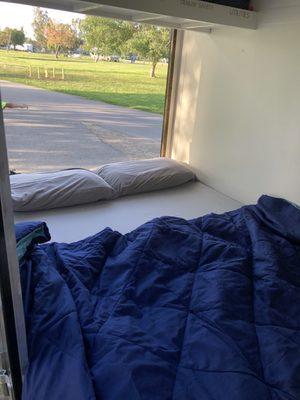 Sleeping with a view