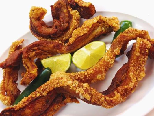 Tiras de Chicharron - Pork Strips