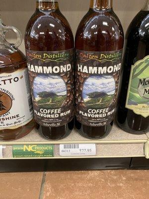 Asheville made coffee rum!