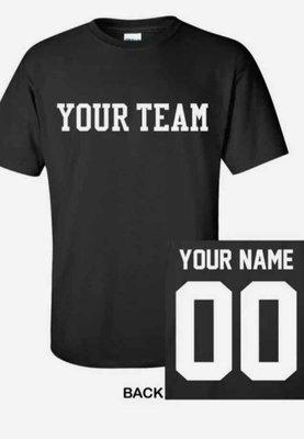 CUSTOM T-Shirt JERSEY Personalized ANY COLOR Name Number Team Softball Football
 $10  ·
 www.jmprintingnow.com