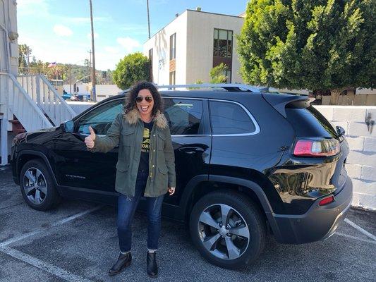 My second California car sale...remember everyone no matter where you are I will get it done. 2019 Jeep Cherokee Www.Newmaninvestments.Com