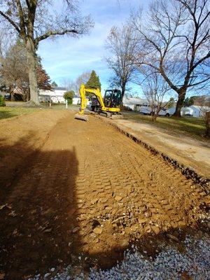 Driveway expansion Newtown Square