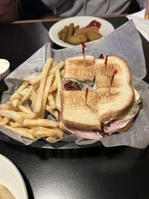 Club sandwich, appetizer