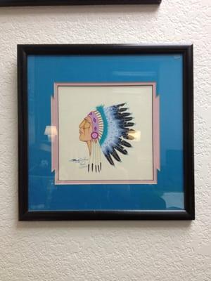 Original Art I purchased from the Indian Trading Post