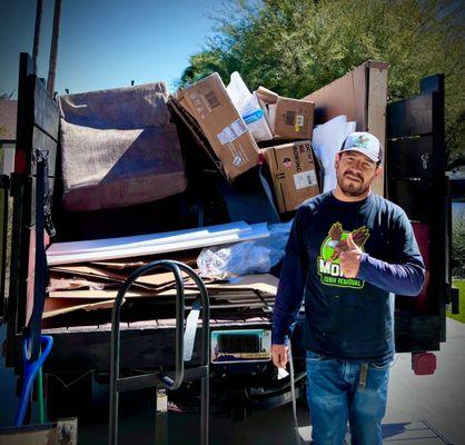 Garage cleanout Scottsdale, Az.