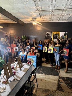 Need an event space? Or love a good paint and sip?! Bet! Chantrelle is an amazing host!