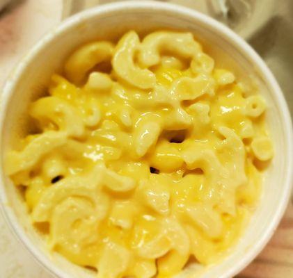 The Mac and cheese.