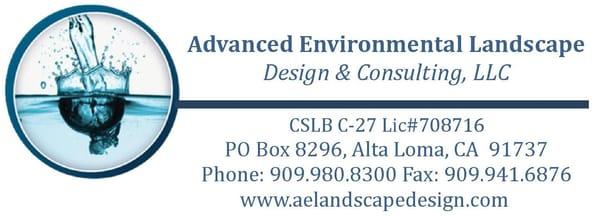 Advanced Environmental Landscape Design & Consulting