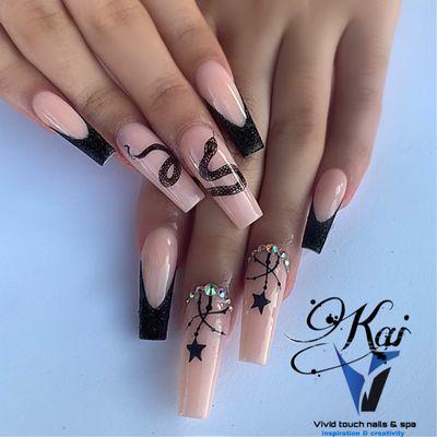 Acrylic nails design