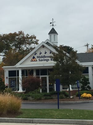 Middlesex Savings Bank of Framingham -- 598 Worcester Road / Route 9, Framingham            Storefront