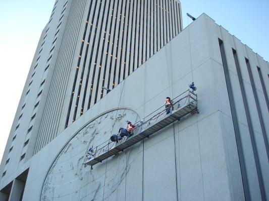 Re-Caulking of the LDS Church Office Building.