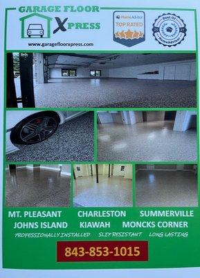 Elevate the functionality and aesthetics of your garage with our garage floor coating services...