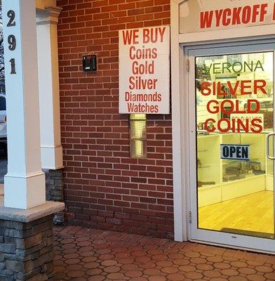 Verona Silver & Gold Coin Redemption  291 Franklin Ave Wyckoff, NJ