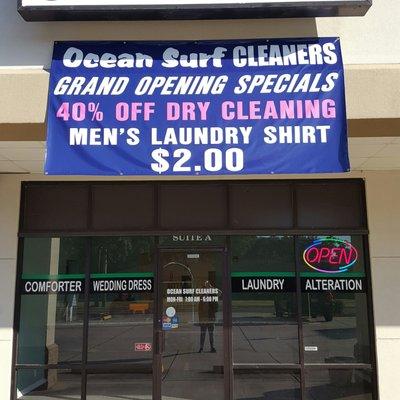 Ocean Surf Cleaners Grand Opening