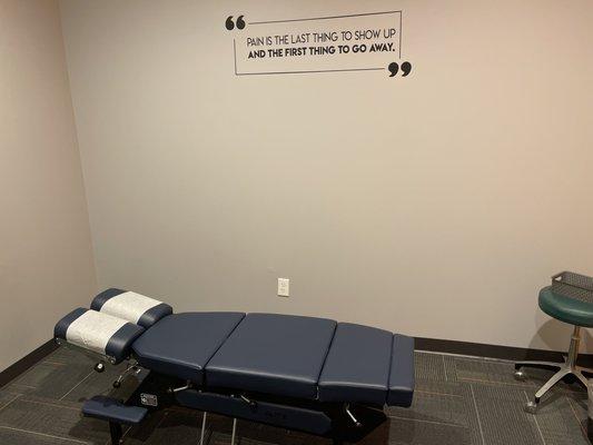 Private exam room