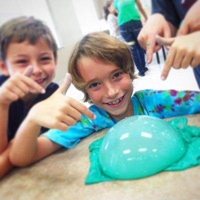 Slime is highlight of STEAM science birthday parties