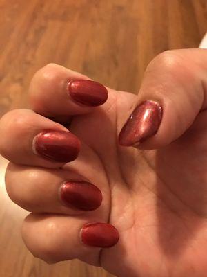 Really terrible nails job