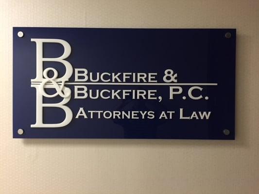 Buckfire & Buckfire Sign