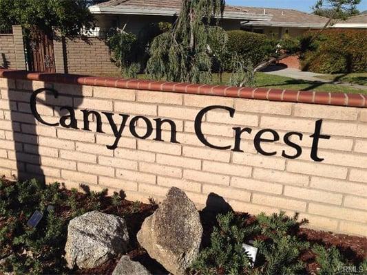 Our office is conveniently located in Canyon Crest, so of course we specialize in selling homes in this neighborhood!