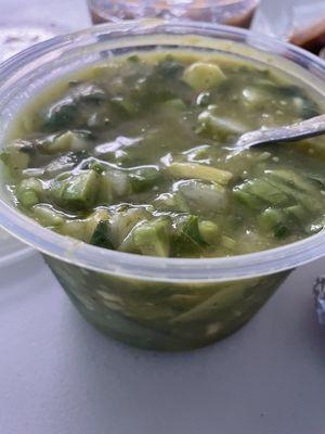 Spicy! Salsa verde