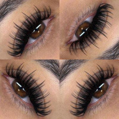 Volume Lashes Add Wisps