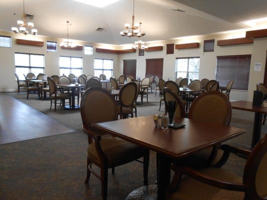 Dinning room at Spring Valley.