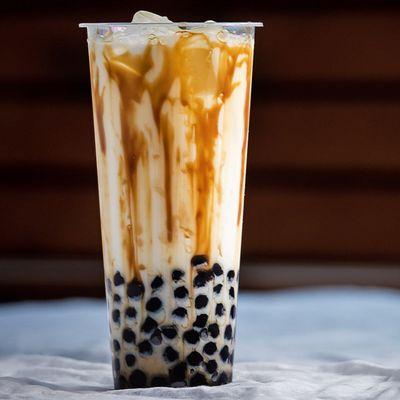 White Tiger - Black Sugar Boba Milk