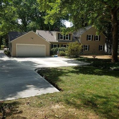 Replace your Old cracked up driveway now!