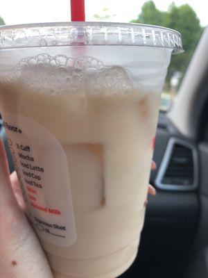 Small iced chai -