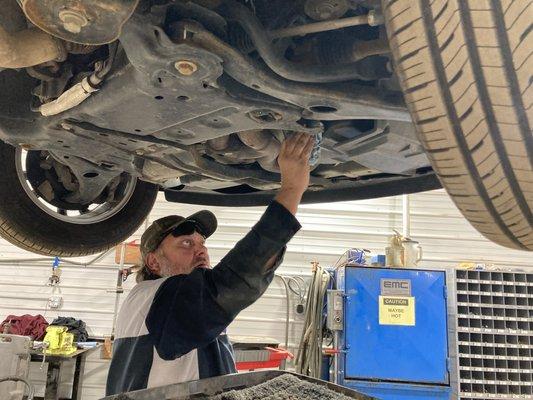 Whether you need a simple oil change, or comprehensive repairs, our ASE Certified Technicians are ready to take care of your vehicle.