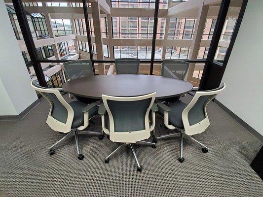 Modern Conference Room Table and Chairs