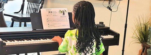 Piano group classes and private lessons.