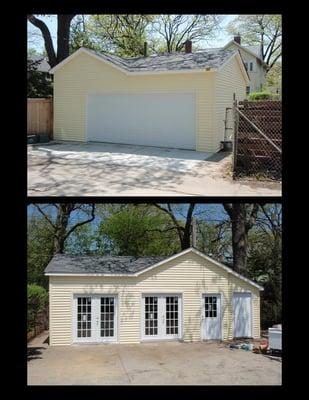 Before Garage King And After