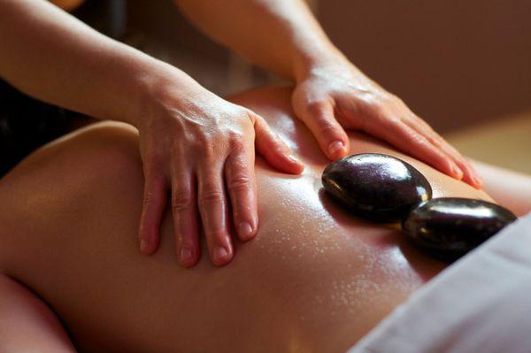 Hot stone massage