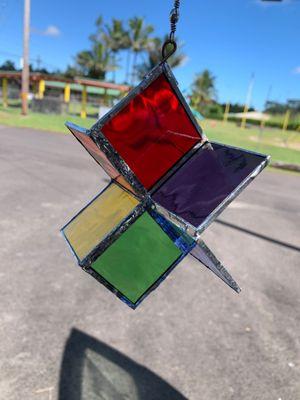 Rainbow light catcher ornament fundraiser $25