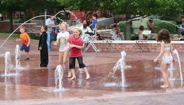 splash fountain