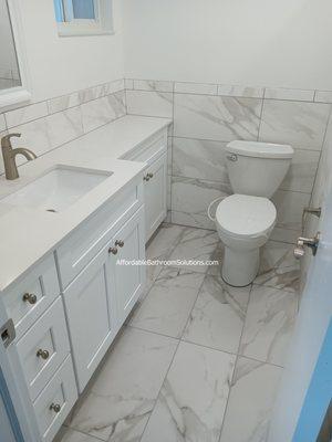 Bathroom Vanity & Tile Installation