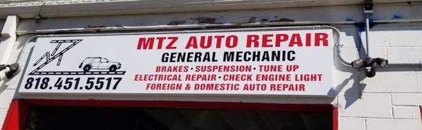 MTZ Auto Repair