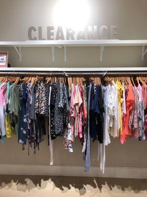 Lots of deals to be found on the clearance rack!