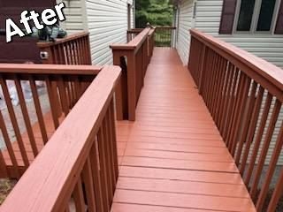 My deck after - beautiful