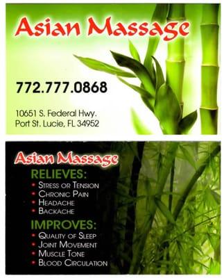 Asian Massage