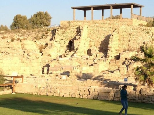 Part of Herod's marvel by-the-sea known as Caesarea.