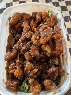 Orange chicken