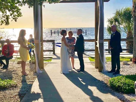 Wedding in Ruskin, Fl, at the Inn at Little Harbor