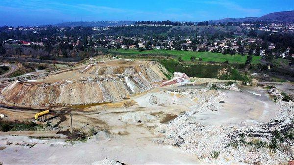 The Enormity of the Illegal Landfill. Surrounded by family homes.