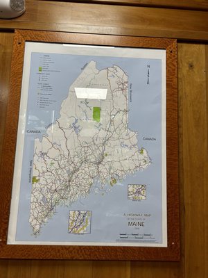 Map of Maine