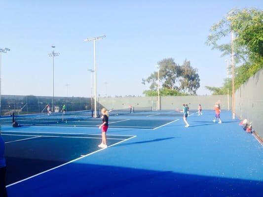 BRAND NEW Laykold courts!! Who said community colleges are broke!?