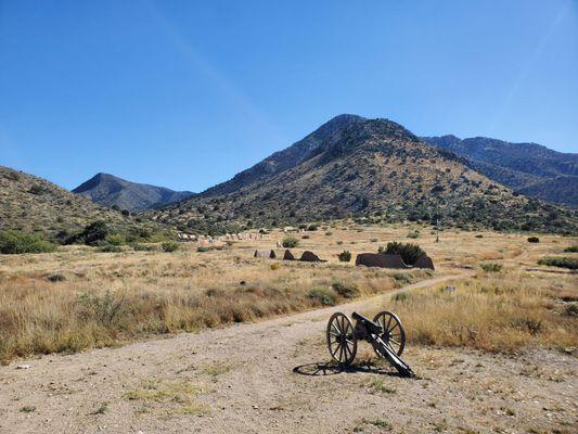 View from visitor's center