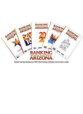 Ranked in the TOP 3 by AZ Business Magazine!