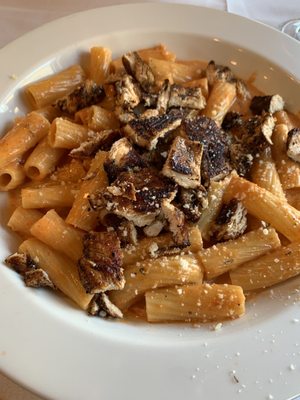 Rigatoni vodka and chicken